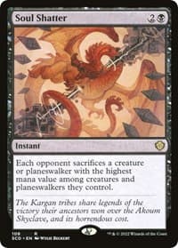 Soul Shatter from Starter Commander Decks