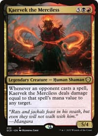 Kaervek the Merciless from Starter Commander Decks