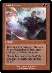 Last Chance (Retro Frame) from Dominaria Remastered