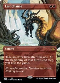 Last Chance (Borderless) from Dominaria Remastered