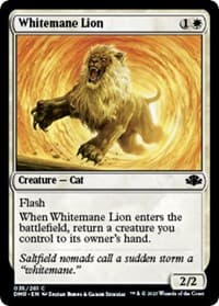 Whitemane Lion from Dominaria Remastered