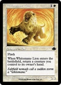 Whitemane Lion (Retro Frame) from Dominaria Remastered