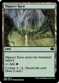 Slippery Karst from Dominaria Remastered
