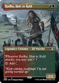 Radha, Heir to Keld (Borderless) from Dominaria Remastered