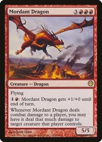 Mordant Dragon from Duel Decks: Knights vs. Dragons