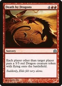Death by Dragons from Commander