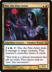 Nin, the Pain Artist from Commander