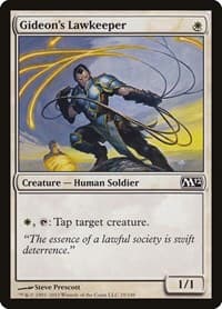 Gideon's Lawkeeper from Magic 2012 (M12)