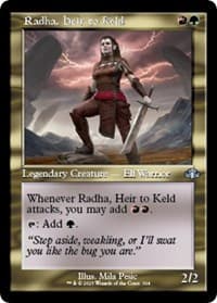 Radha, Heir to Keld (Retro Frame) from Dominaria Remastered