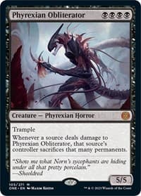 Phyrexian Obliterator from Phyrexia: All Will Be One