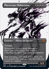 Phyrexian Obliterator (Showcase) from Phyrexia: All Will Be One