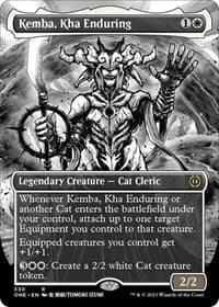 Kemba, Kha Enduring (Borderless) from Phyrexia: All Will Be One