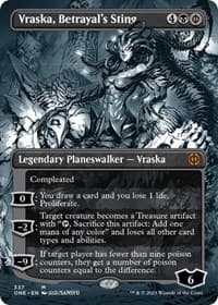 Vraska, Betrayal's Sting (Borderless) from Phyrexia: All Will Be One