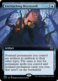 Encroaching Mycosynth (Extended Art) from Phyrexia: All Will Be One