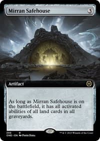 Mirran Safehouse (Extended Art) from Phyrexia: All Will Be One