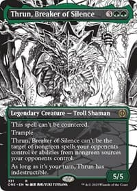 Thrun, Breaker of Silence (Borderless) from Phyrexia: All Will Be One