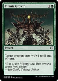 Titanic Growth from Phyrexia: All Will Be One