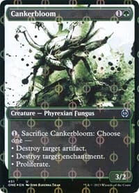 Cankerbloom (Showcase) (Step-and-Compleat Foil) from Phyrexia: All Will Be One