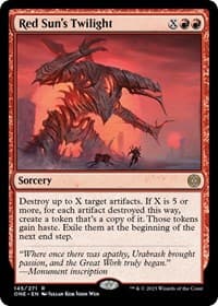 Red Sun's Twilight from Phyrexia: All Will Be One
