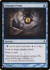 Gitaxian Probe from The List Reprints