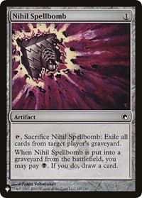 Nihil Spellbomb from The List Reprints
