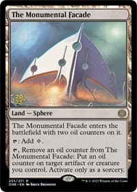 The Monumental Facade from Prerelease Cards