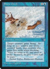 Snow Devil from Ice Age