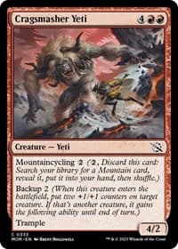 Cragsmasher Yeti from March of the Machine