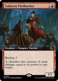 Voldaren Thrillseeker (Extended Art) from March of the Machine
