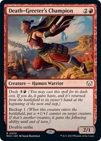 Death-Greeter's Champion from Commander: March of the Machine