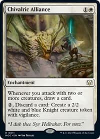 Chivalric Alliance from Commander: March of the Machine