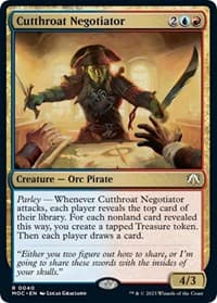Cutthroat Negotiator from Commander: March of the Machine
