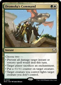 Dromoka's Command from Commander: March of the Machine