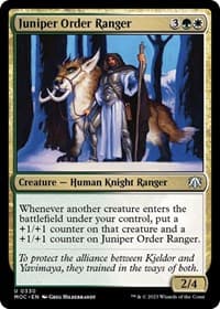 Juniper Order Ranger from Commander: March of the Machine