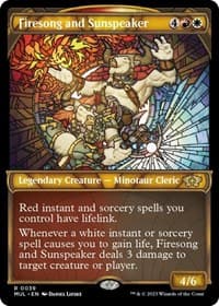 Firesong and Sunspeaker from March of the Machine: Multiverse Legends