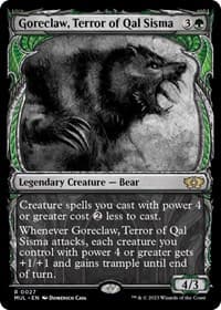 Goreclaw, Terror of Qal Sisma from March of the Machine: Multiverse Legends