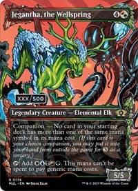 Jegantha, the Wellspring (Serial Numbered) from March of the Machine: Multiverse Legends