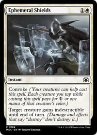 Ephemeral Shields from Commander: March of the Machine