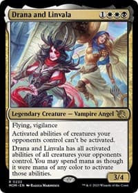 Drana and Linvala from Promo Pack: March of the Machine