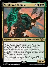 Yargle and Multani from Promo Pack: March of the Machine
