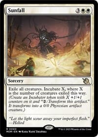 Sunfall from Prerelease Cards