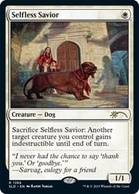 Selfless Savior from Secret Lair Drop Series