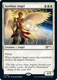 Sunblast Angel from Secret Lair Drop Series