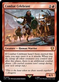 Combat Celebrant from Commander: The Lord of the Rings: Tales of Middle-earth