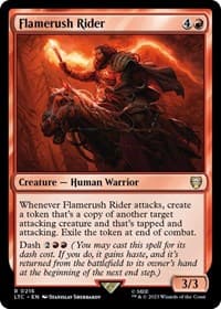 Flamerush Rider from Commander: The Lord of the Rings: Tales of Middle-earth