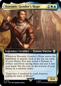 Boromir, Gondor's Hope (Extended Art) from Commander: The Lord of the Rings: Tales of Middle-earth