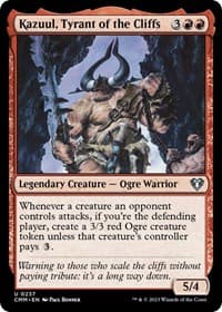 Kazuul, Tyrant of the Cliffs from Commander Masters