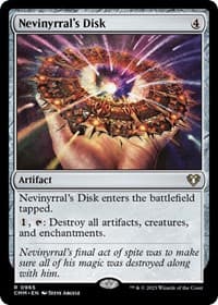Nevinyrral's Disk from Commander Masters