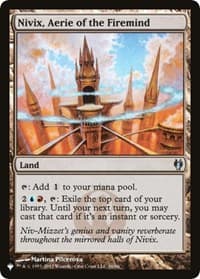 Nivix, Aerie of the Firemind from The List Reprints