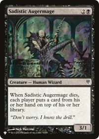 Sadistic Augermage from The List Reprints